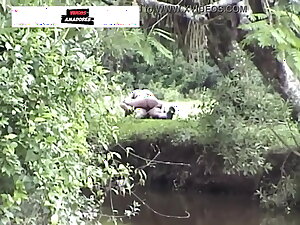 Casal da zona rural é flagrado fazendo sexo no mato